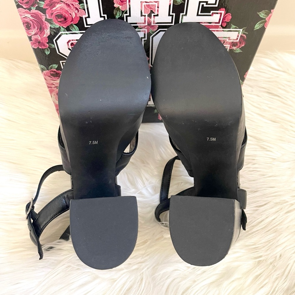 🆕 Jeffrey Campbell Geri Leather Platform - Picture 4 of 11